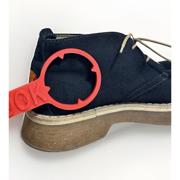 Ellesse Chukka Style Boots Dark Blue Italian Shoes Size 36 - Picture 8 of 14